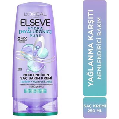 Elseve Hydra [Hyaluronic] Pure Salisilik Asit içeren Yağlanma Karşıtı Nemlendirici Saç Kremi 250ml