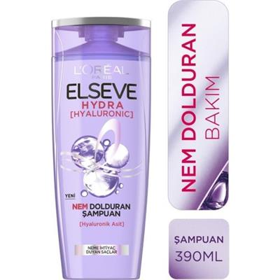 Elseve Hydra Hyaluronik Şampuan 390 ml x 3 Adet