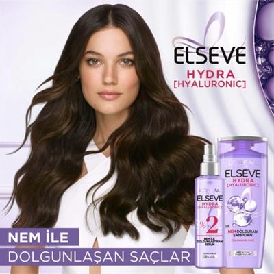 Elseve Hydra Nem İle Dolgunlaştıran Sprey Serum [Hyaluronik Asit] 150 ml