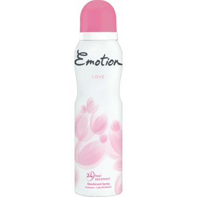 Emotion Love Kadın Sprey Deodorant - Ferah Çiçek Aroması, 150 ml, Pudrasız, Leke Bırakmayan, Alüminyum İçermeyen