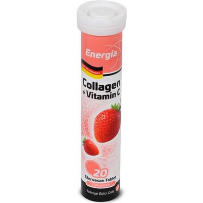 Energia Energıa Kadınlar Için Kolajen ve Vitamin C Içeren Efervesan Tablet