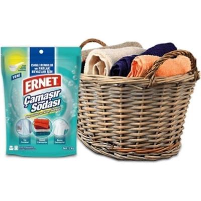 Ernet Çamaşır Sodası 2 Kg Canlı Renkler ve Parlak Beyazlar İçin Kireç Önleyici Beyazlatıcı