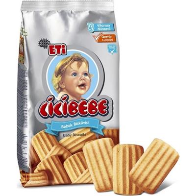 Eti Cicibebe Bebek Bisküvisi 172 g 12 Aydan İtibaren Vitamin ve Mineral İçerikli