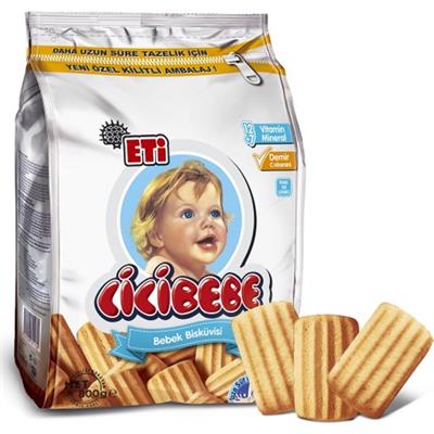 Eti Cicibebe Bebek Bisküvisi 800 g 12 Aydan Büyük Bebekler İçin Yerli Üretim