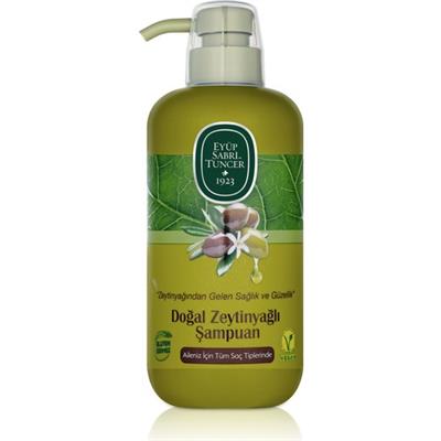 Eyüp Sabri Tuncer Doğal Zeytinyağlı Besleyici Şampuan - Tüm Saç Tipleri için 600 ml, Bitkisel Formül, Paraben İçermez