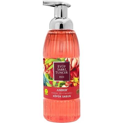 Eyüp Sabri Tuncer Zeytinyağlı Amber Köpük Sabun 500 ml – %100 Doğal, Nemlendirici ve Yumuşatıcı, Açık Pembe
