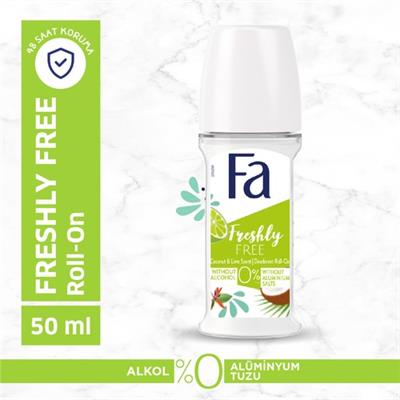 Fa Freshly Free Misket Limonu & Hindistan Cevizi Roll-On