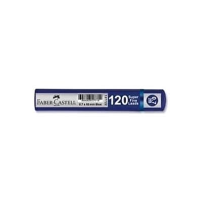 Faber-Castell GRIP Min 0.7 2B Kalem Uçları 120li Mavi Tüp 60mm Sarf Malzemeler