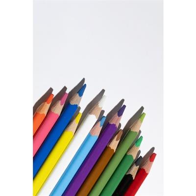 Faber-Castell Jumbo Boya Kalemi,12 Renk,Kalın Gövde ve Uç,Kırılmaya Dirençli Özel Yapıştırma Sistemi,Kolay Açılır