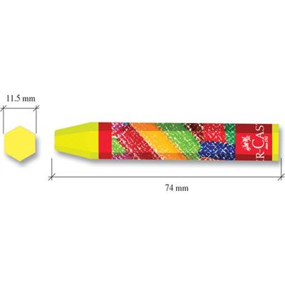 Faber-Castell Karton Kutu Pastel Boya 12 Renk