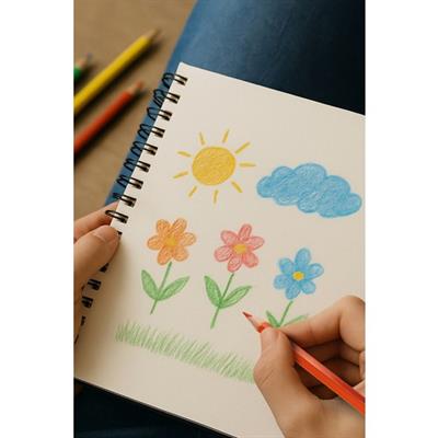 Faber-Castell Kuru Boya Kalemi, Kırmızı  Metal Tüp Kutu, 12 Renk, Tam Boy, Kalemtıraş Hediyeli, Yumuşak Mineli