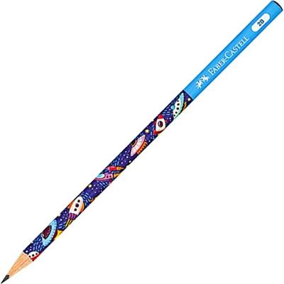 Faber-Castell Uzay Macerası 2b Yuvarlak Kurşun Kalem 1 Adet