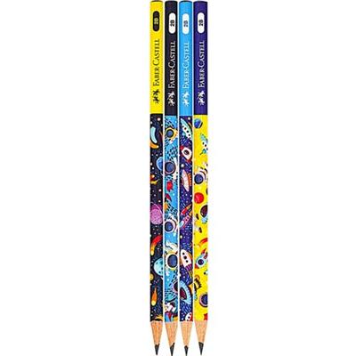 Faber-Castell Uzay Macerası 2b Yuvarlak Kurşun Kalem 1 Adet