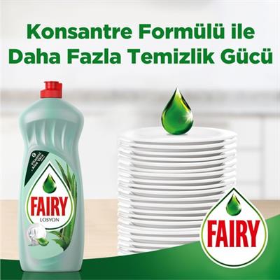 Fairy 2 x 1000 ml Sıvı Bulaşık Deterjanı Losyonlu
