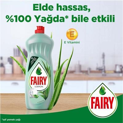 Fairy Losyon Sıvı Bulaşık Deterjanı 1500 ml Aloe Vera Kokulu