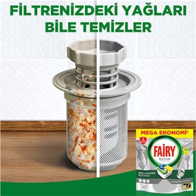 Fairy Platinum Bulaşık Makinesi Deterjanı 113’lü