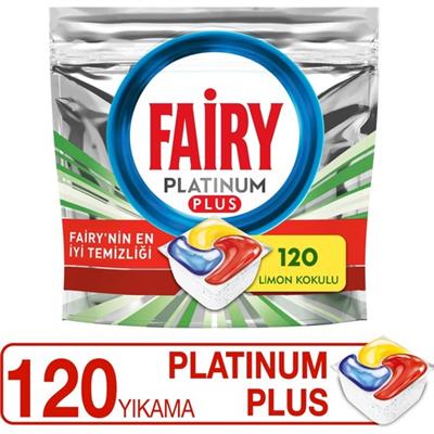 Fairy Platinum Plus 120li Bulaşık Makinası Deterjanı Tableti / Kapsülü