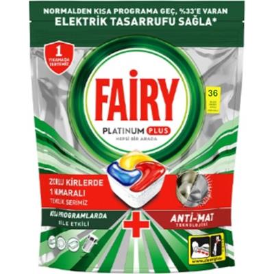 Fairy Platinum Plus 36 Yıkama Bulaşık Makinesi Tableti