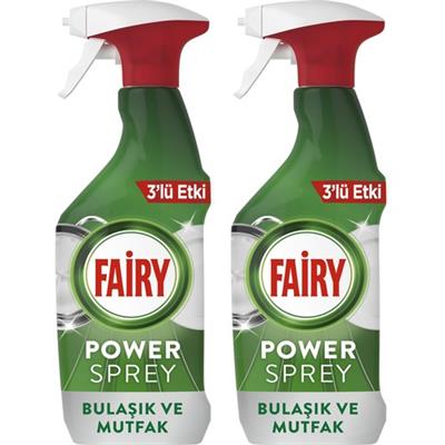 Fairy Power Sprey 3’ü 1 Arada Bulaşık ve Mutfak 1000 ml (2X500ML)