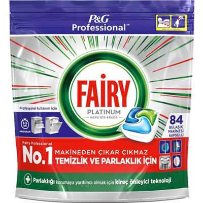 Fairy Prof Platinum Bulaşık Makinesi Kapsülü 84 Yıkama