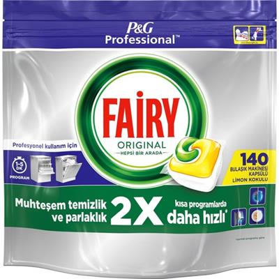 Fairy Professional Bulaşık Makinesi Kapsülü 140lı