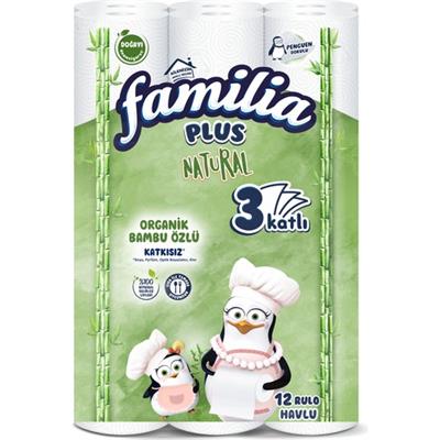Familia Natural Kağıt Havlu 12li Bambu Özlü