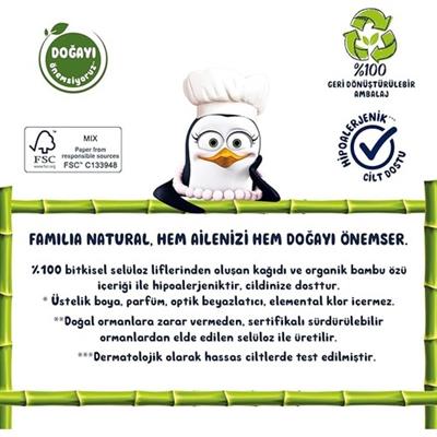 Familia Natural Kağıt Havlu 12li Bambu Özlü