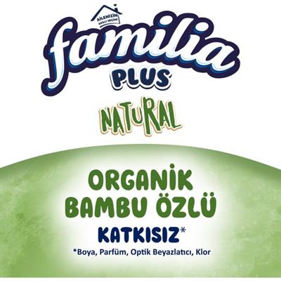Familia Plus Natural Penguen Gofrajlı 16lı Havlu Kağıdı