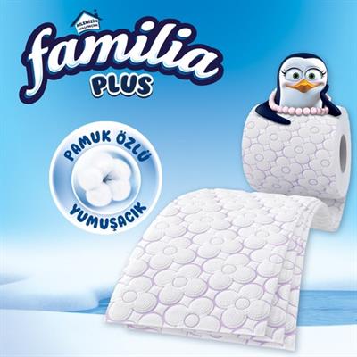 Familia Plus Parfümlü Tuvalet Kağıdı 32li (Sihirli Çiçekler Kokulu)