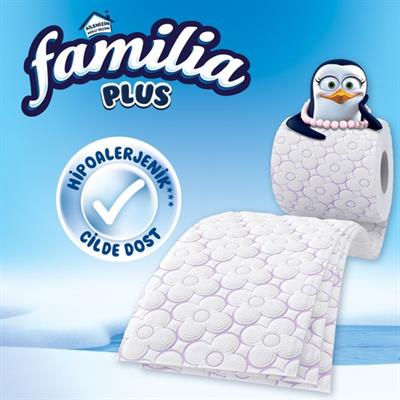Familia Plus Parfümlü Tuvalet Kağıdı 32li (Sihirli Çiçekler Kokulu)