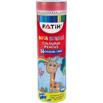 Fatih Kuruboya Tüplü 36 Renk Ergonomik Boya Seti Kolay Kullanım 36 Parça
