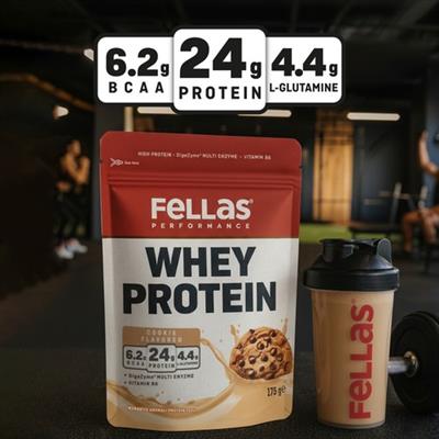 Fellas Whey Protein Tozu Kurabiye Aromalı 175G