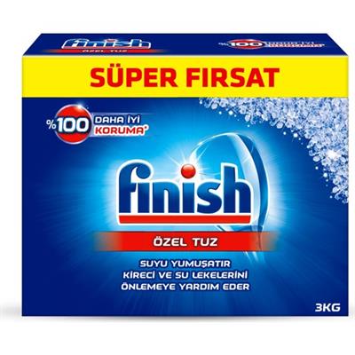 Finish Bulaşık Makinesi Tuzu 3000 gr