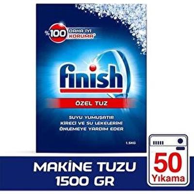 Finish Bulaşık Makinesi Tuzu İz Bırakmaz Etki 1.5 kg Kirece Karşı Koruma Sağlar