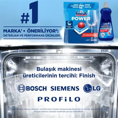 Finish Hepsi Bir Arada Bulaşık Makinesi Deterjanı Tableti 100 Yıkama