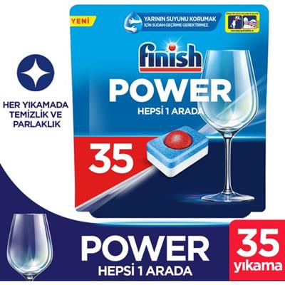 Finish Hepsi Bir Arada Bulaşık Makinesi Deterjanı Tableti 35 Yıkama