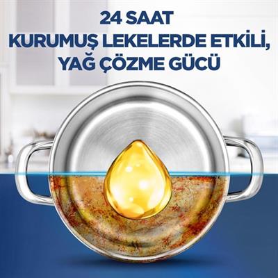 Finish Hepsi Bir Arada Konsantre Jel Bulaşık Makinesi Deterjanı 1000 ml Limon Kokulu Cam Koruma Özellikli