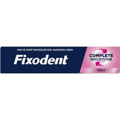 Fixodent Complete Aromasız Diş Protez Yapıştırıcı Krem 47 gr – Güçlü Tutuş, Sızdırmazlık ve Gün Boyu Konfor