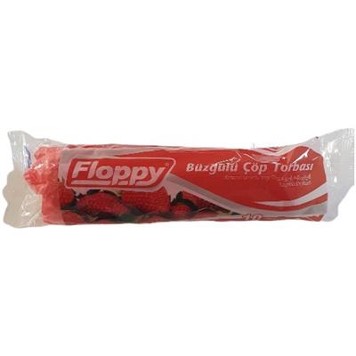 Floppy Büzgülü Çöp Torbası 10lu  55 x 60 cm