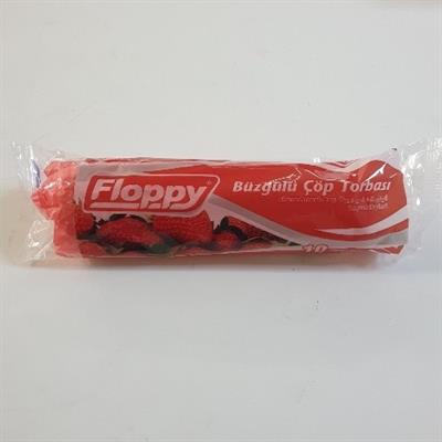 Floppy Büzgülü Çöp Torbası 10lu  55 x 60 cm