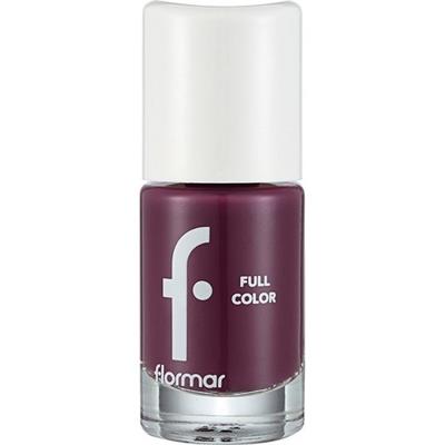 Flormar Flormar-Yüksek Pigmentli ve Uzun Süre Kalıcı Full Color Parlak Oje (FC73 Koyu Mor) 8690604593231