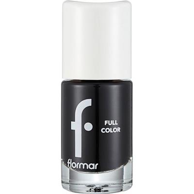Flormar Full Color Yoğun Pigmentli Parlak Oje (FC32 Victory Of Black) 8690604313228