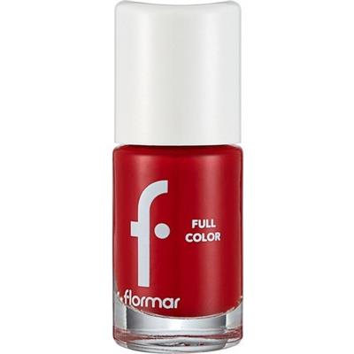 Flormar Full Color Yoğun Pigmentli Parlak Oje (FC08 Optimistic Red) 8690604310449