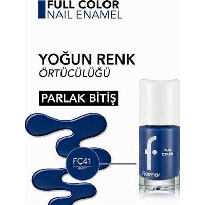 Flormar Full Color Yoğun Pigmentli Parlak Oje ( FC41 Ahoy!)  8690604379941