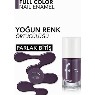 Flormar Full Color Yoğun Pigmentli Parlak Oje (FC29 Mystical Getaway) 8690604310654
