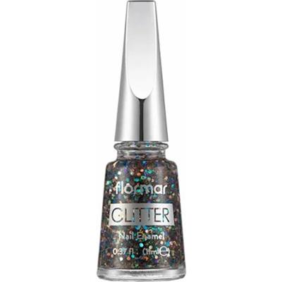 Flormar Glitter Yarı Transparan & Parlak Bitişli Simli Oje (Colorjoy 41) 8682536016711