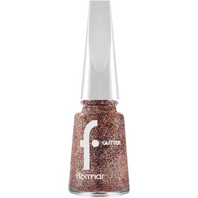 Flormar Glitter Yarı Transparan & Parlak Bitişli Simli Oje