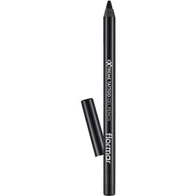 Flormar Kalıcı Jel Dokulu Suya Dayanıklı Göz Kalemi (Siyah) - Extreme Tattoo Gel Pencil - 006 Onyx - 8682536028882