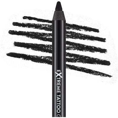 Flormar Kalıcı Jel Dokulu Suya Dayanıklı Göz Kalemi (Siyah) - Extreme Tattoo Gel Pencil - 006 Onyx - 8682536028882