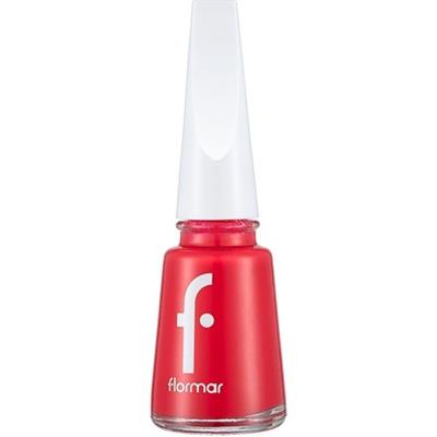 Flormar Klasik Parlak Bitişli Yüksek Pigmentli Oje (377 Red Coral)